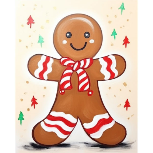 Paint Kit - Gingerbread Giggles