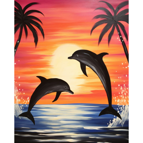 Frolicking Dolphins - Wing Nutz - 7-8-25