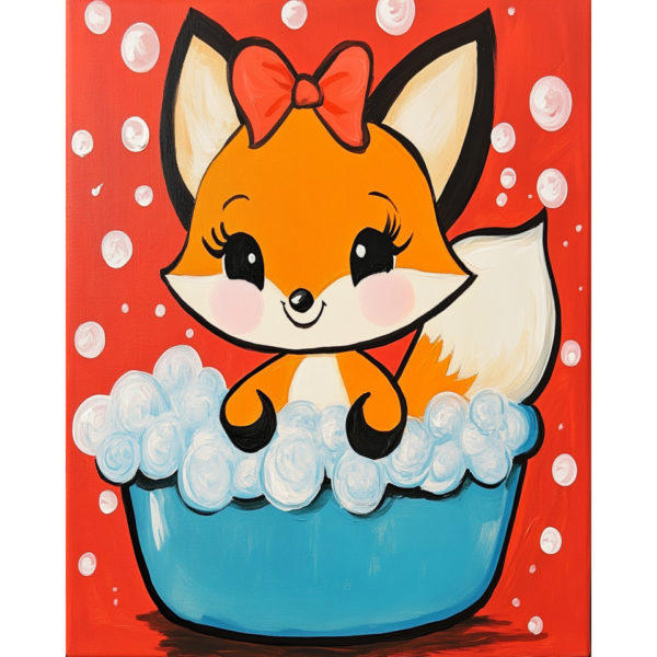 Paint Kit - Foxy Bubbles