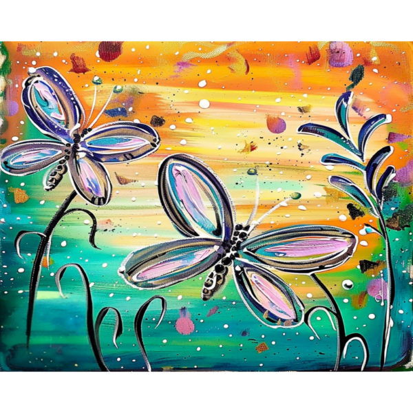 Sunset Butterflies - Wing Nutz - 7-22-25