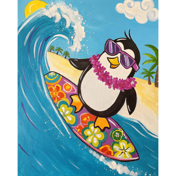 Surf's Up (with stencil) - Wing Nutz - 7-15-25