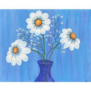 Paint Kit - Blue Daisies